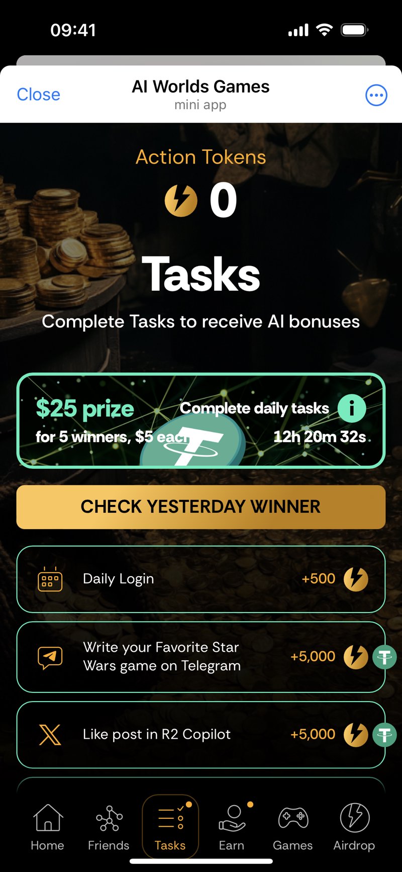 Dapp screenshot