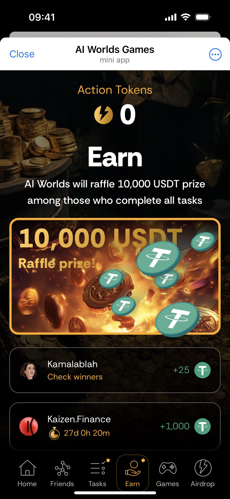 Dapp screenshot
