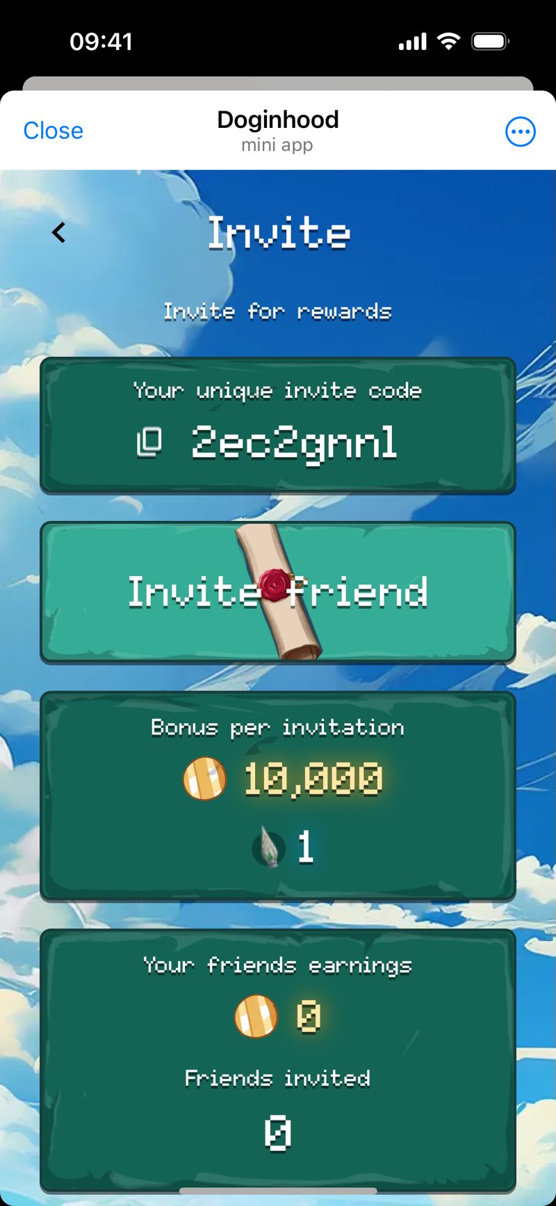 Dapp screenshot