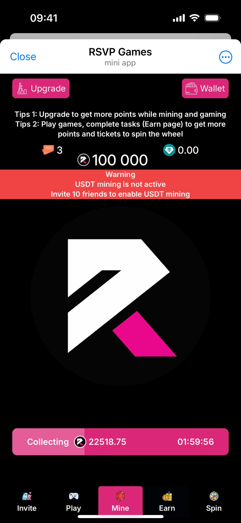 Dapp screenshot