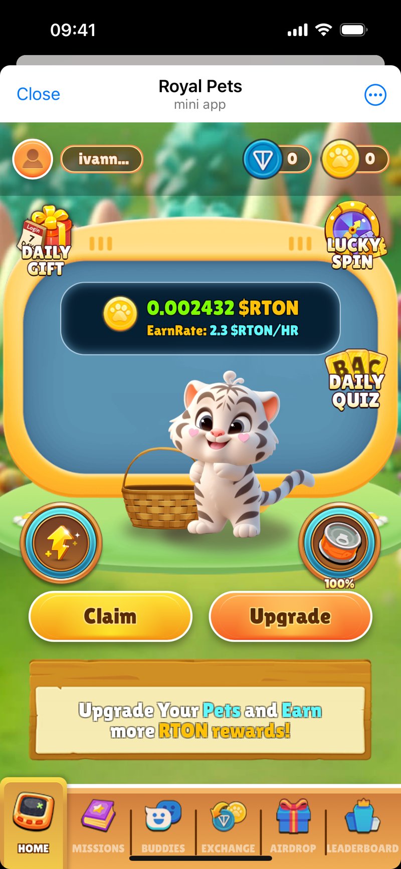Dapp screenshot