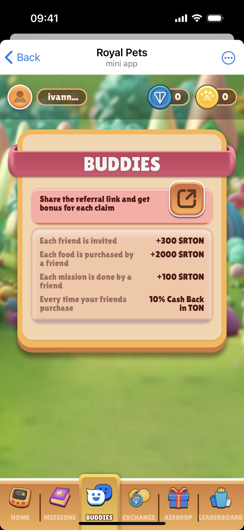 Dapp screenshot