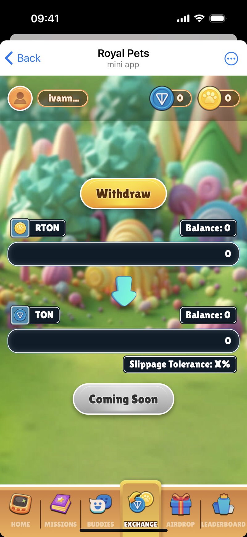 Dapp screenshot