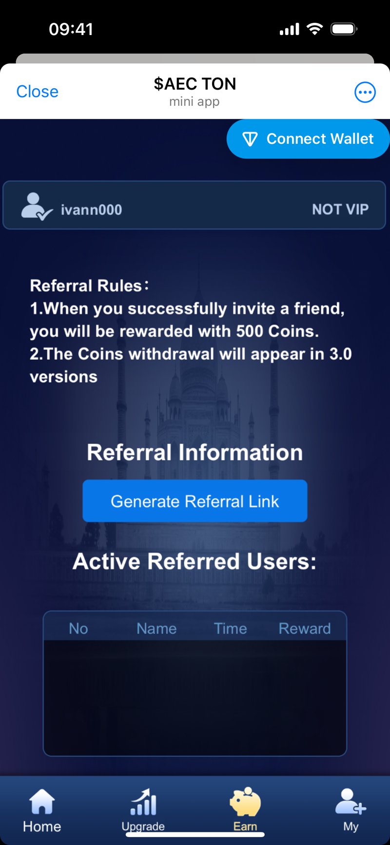 Dapp screenshot
