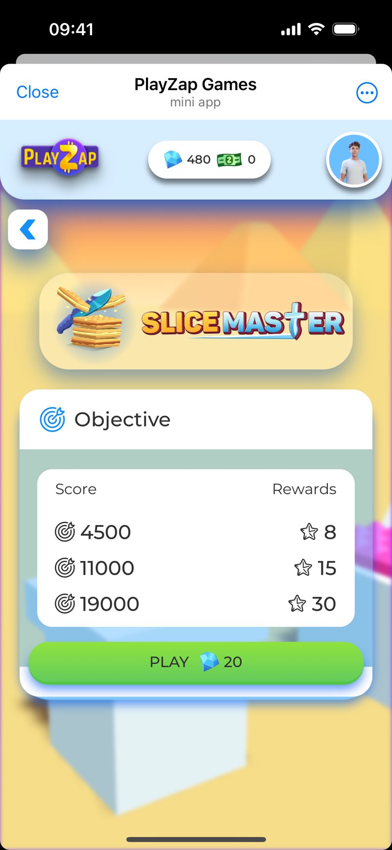 Dapp screenshot