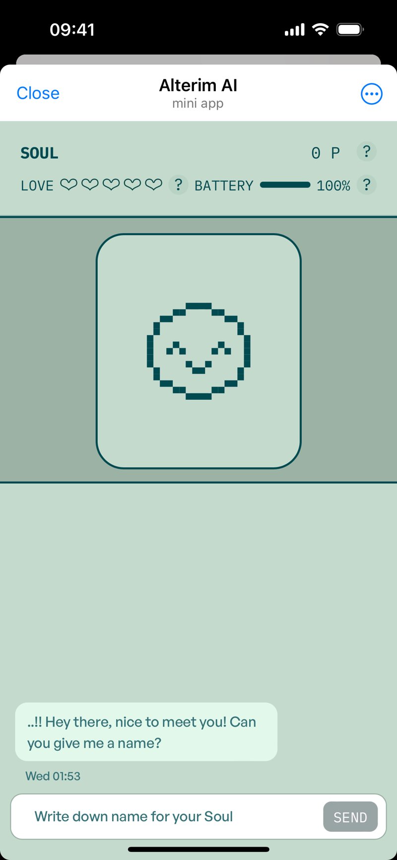 Dapp screenshot