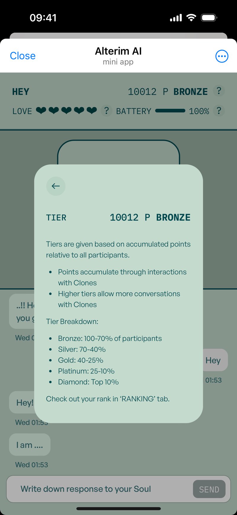 Dapp screenshot