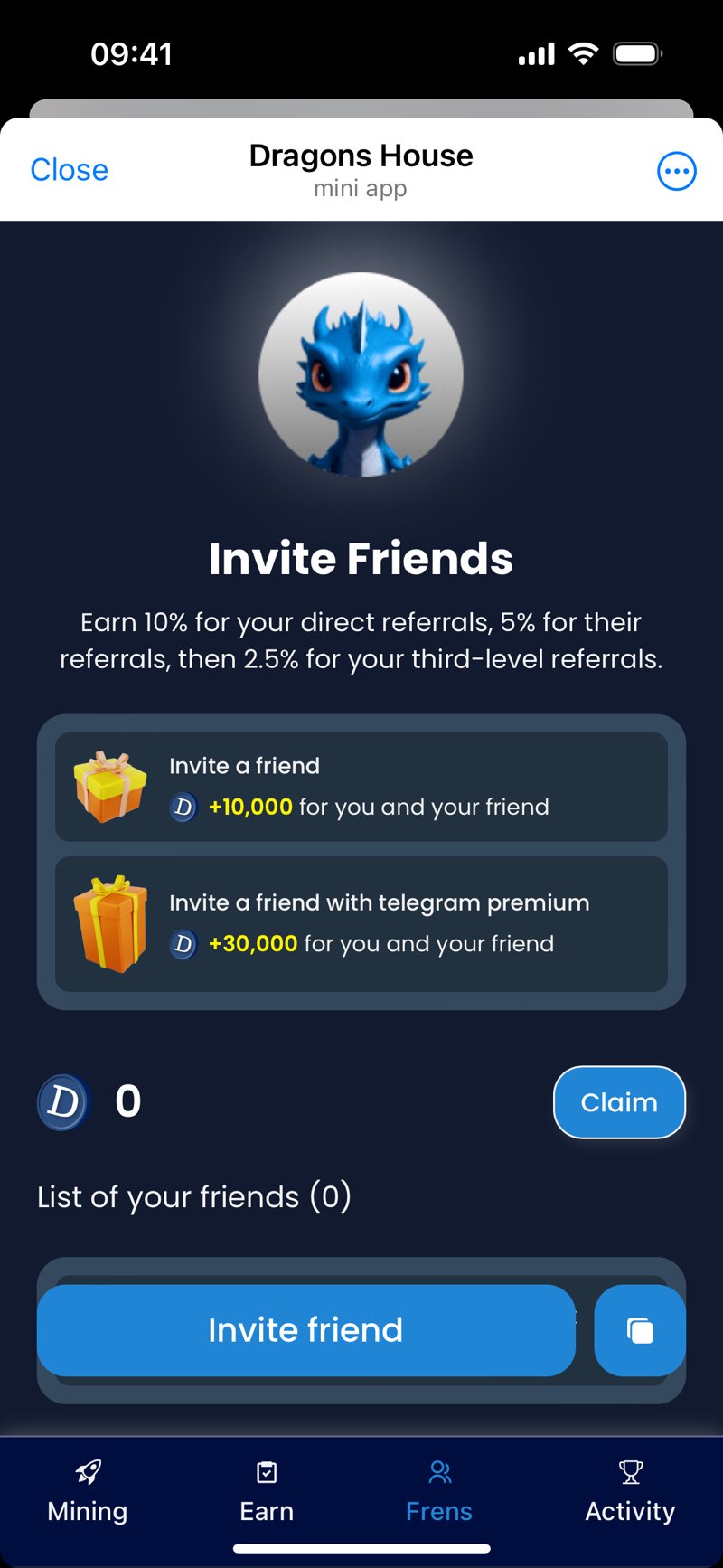 Dapp screenshot