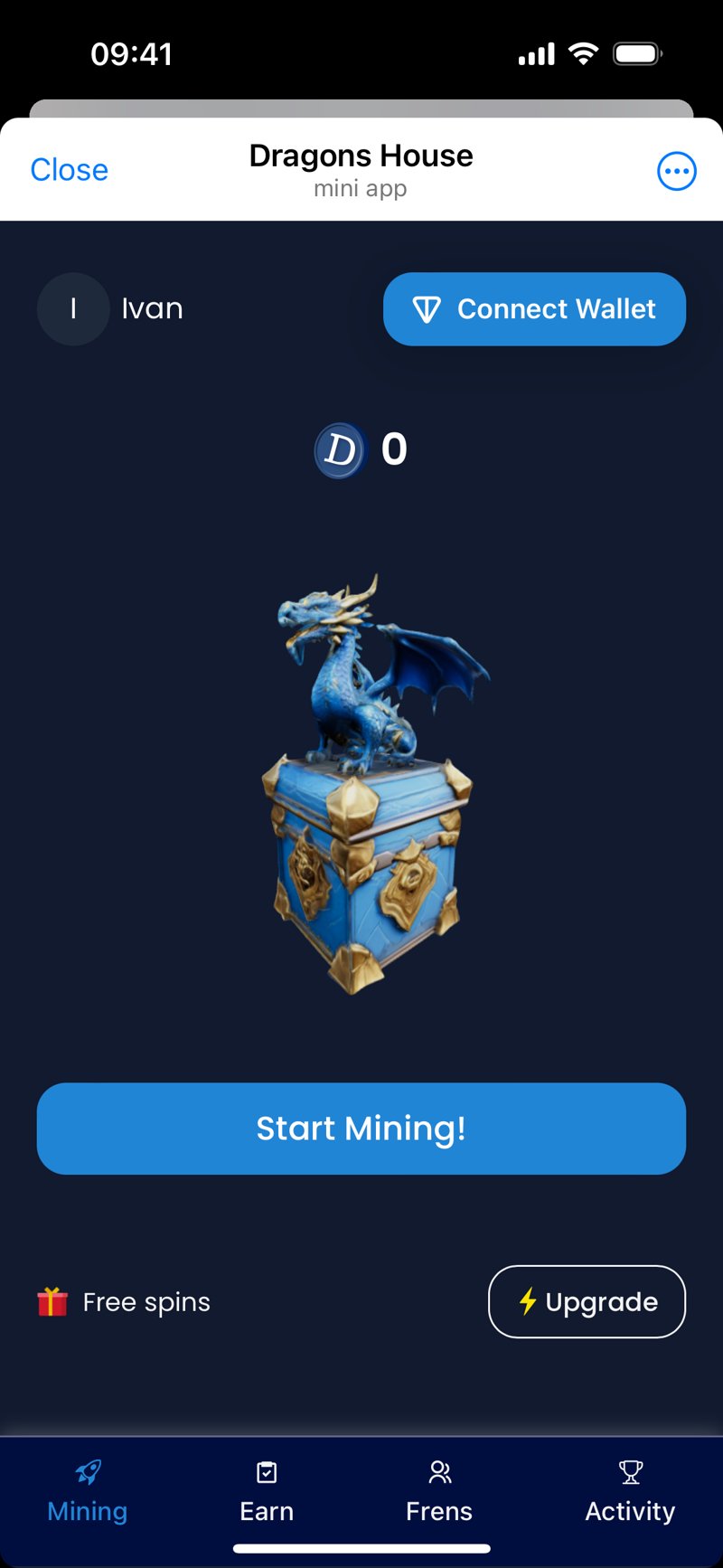 Dapp screenshot