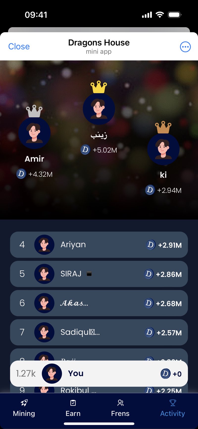 Dapp screenshot