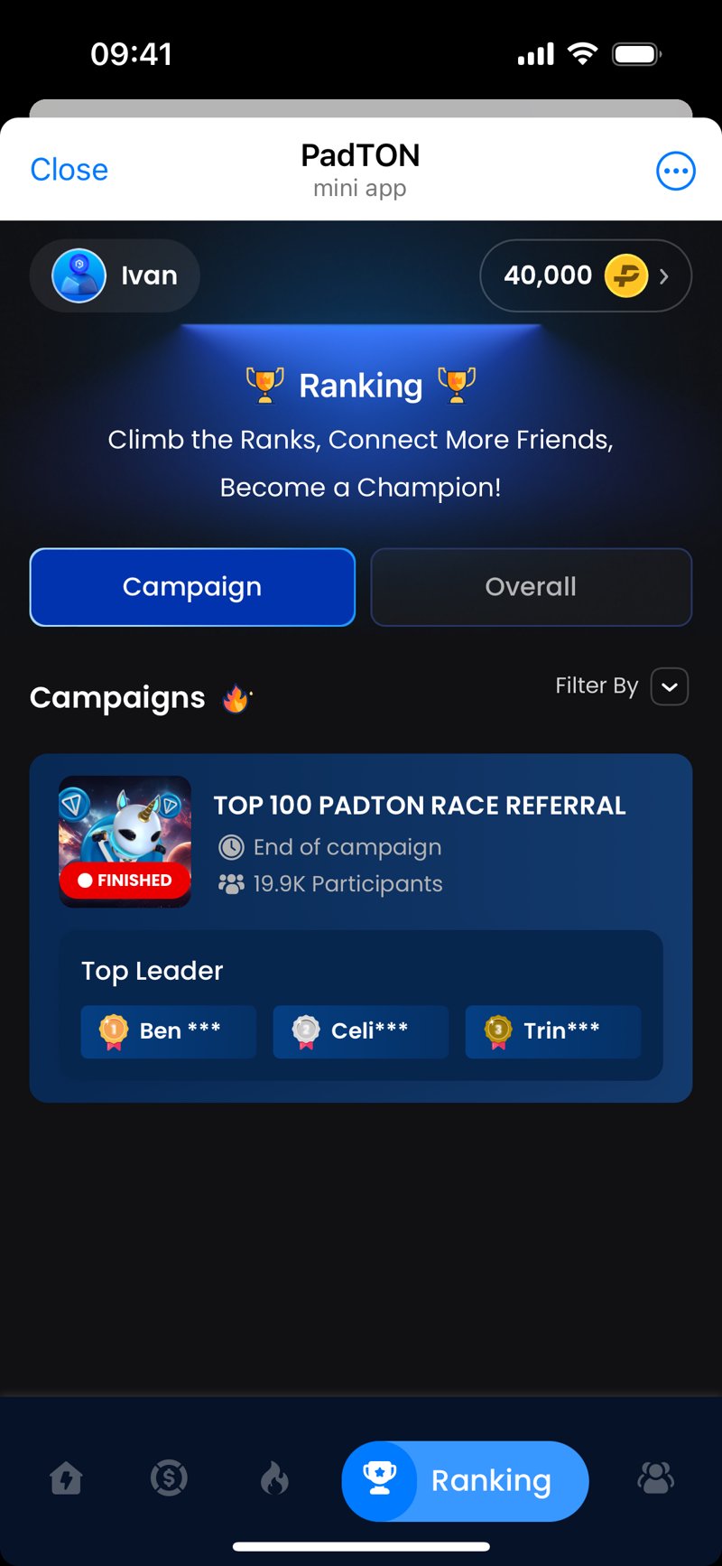 Dapp screenshot