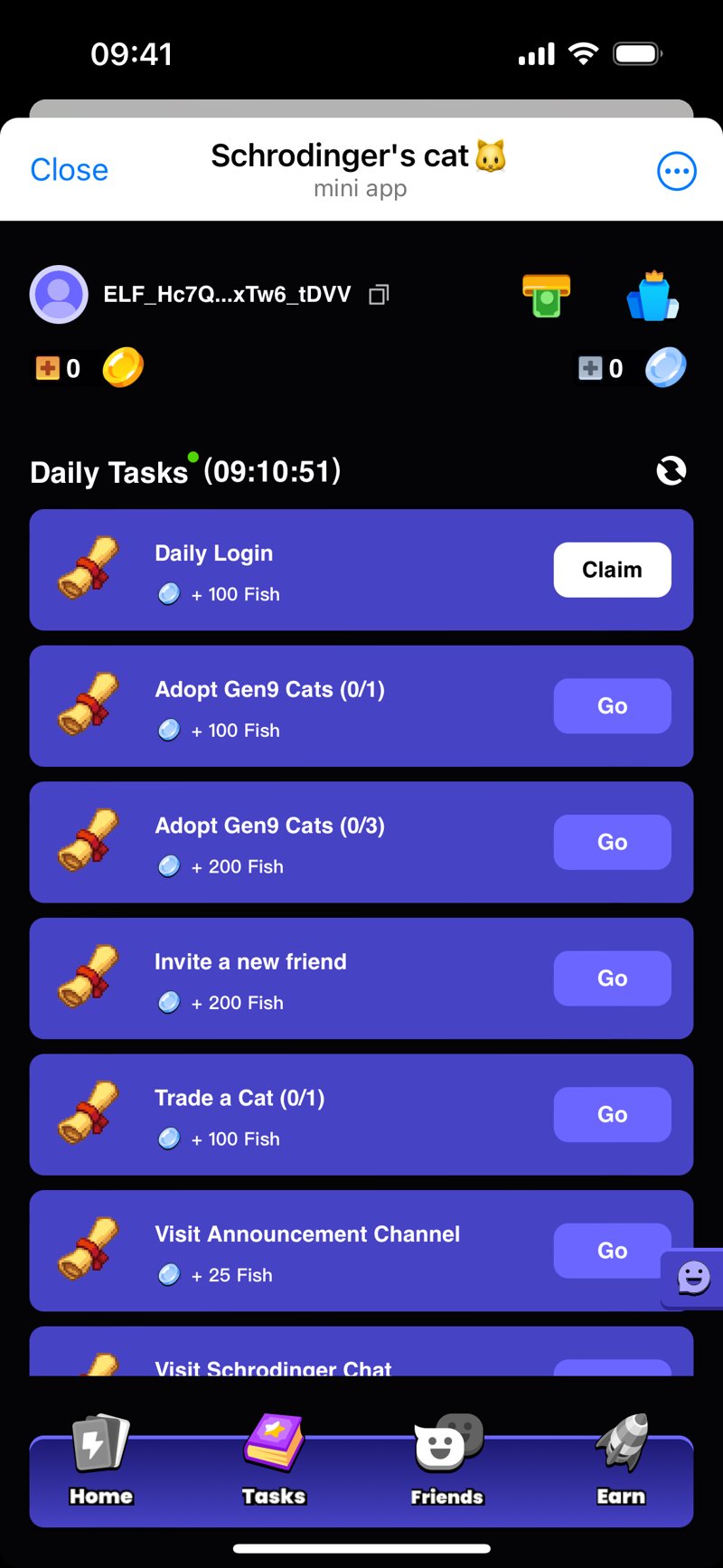 Dapp screenshot