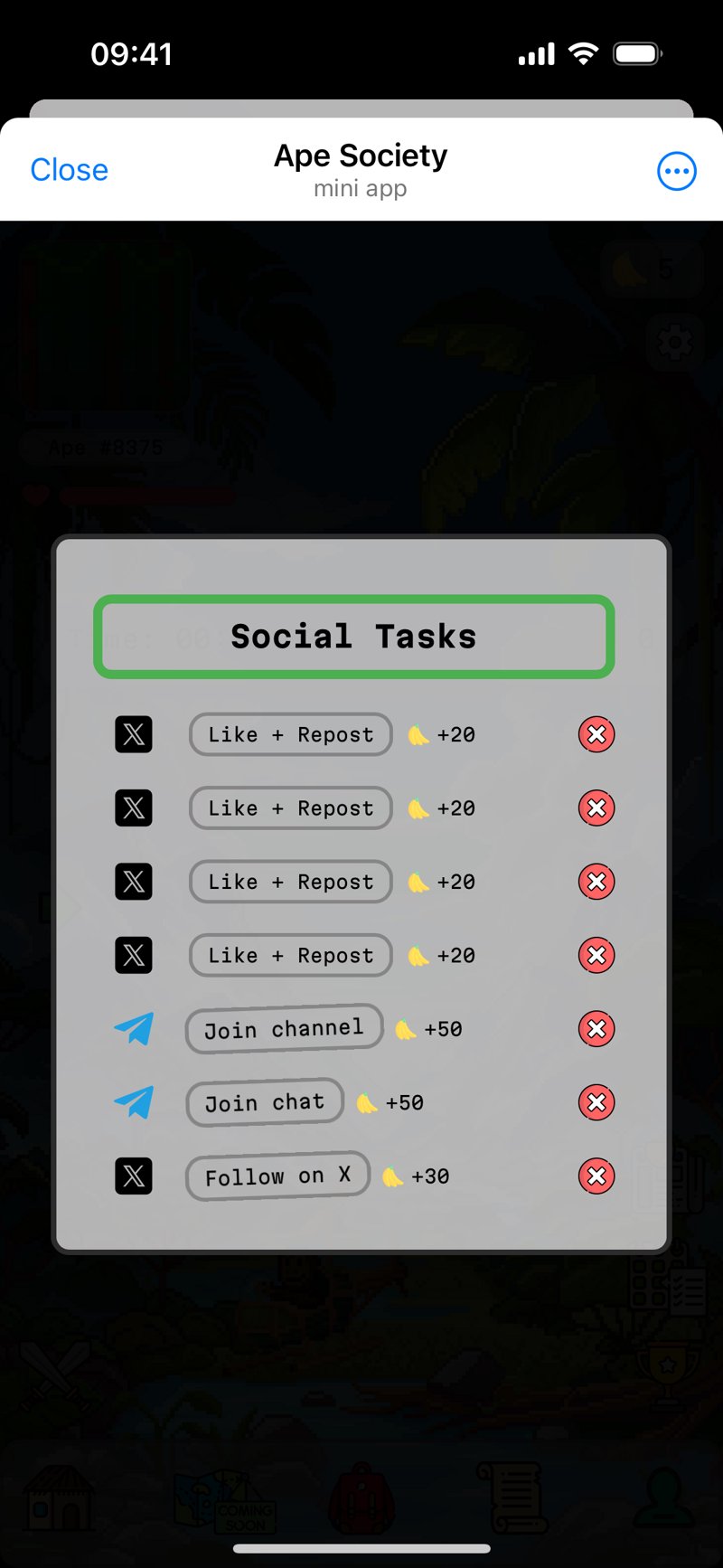 Dapp screenshot