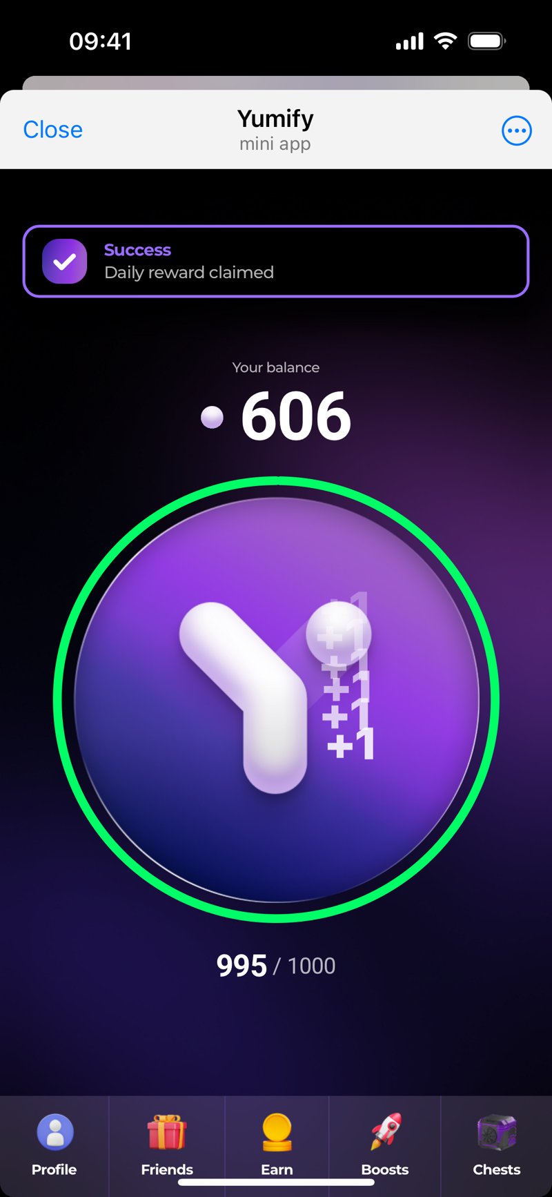Dapp screenshot