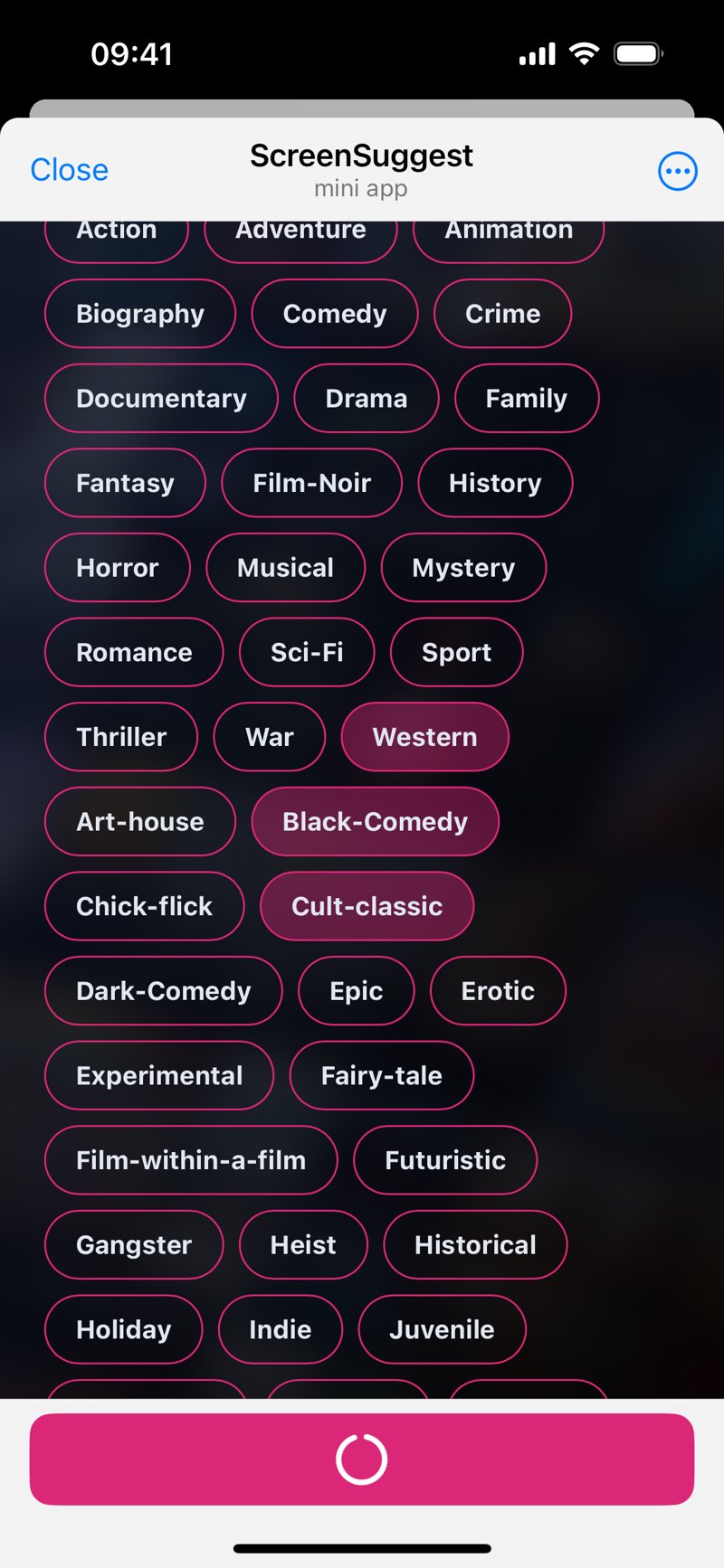 Dapp screenshot