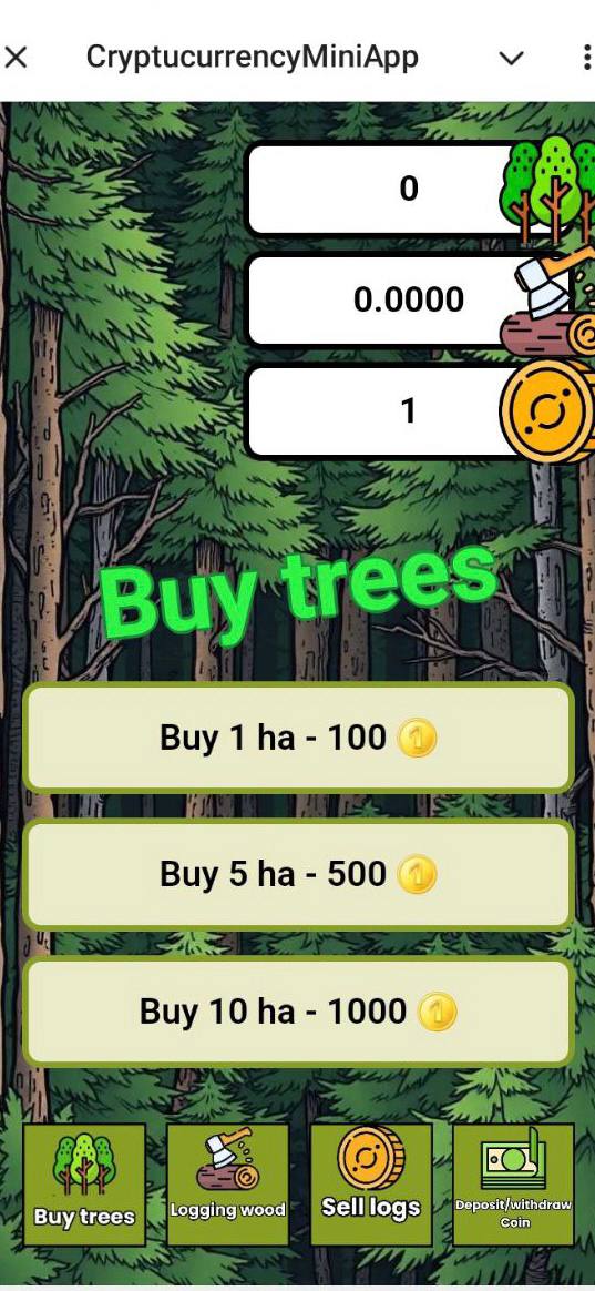 Dapp screenshot