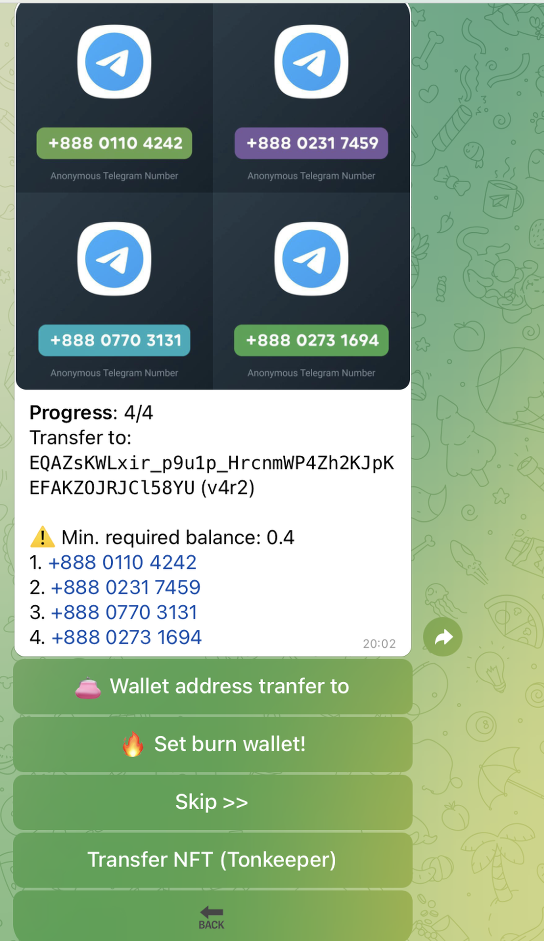 Dapp screenshot