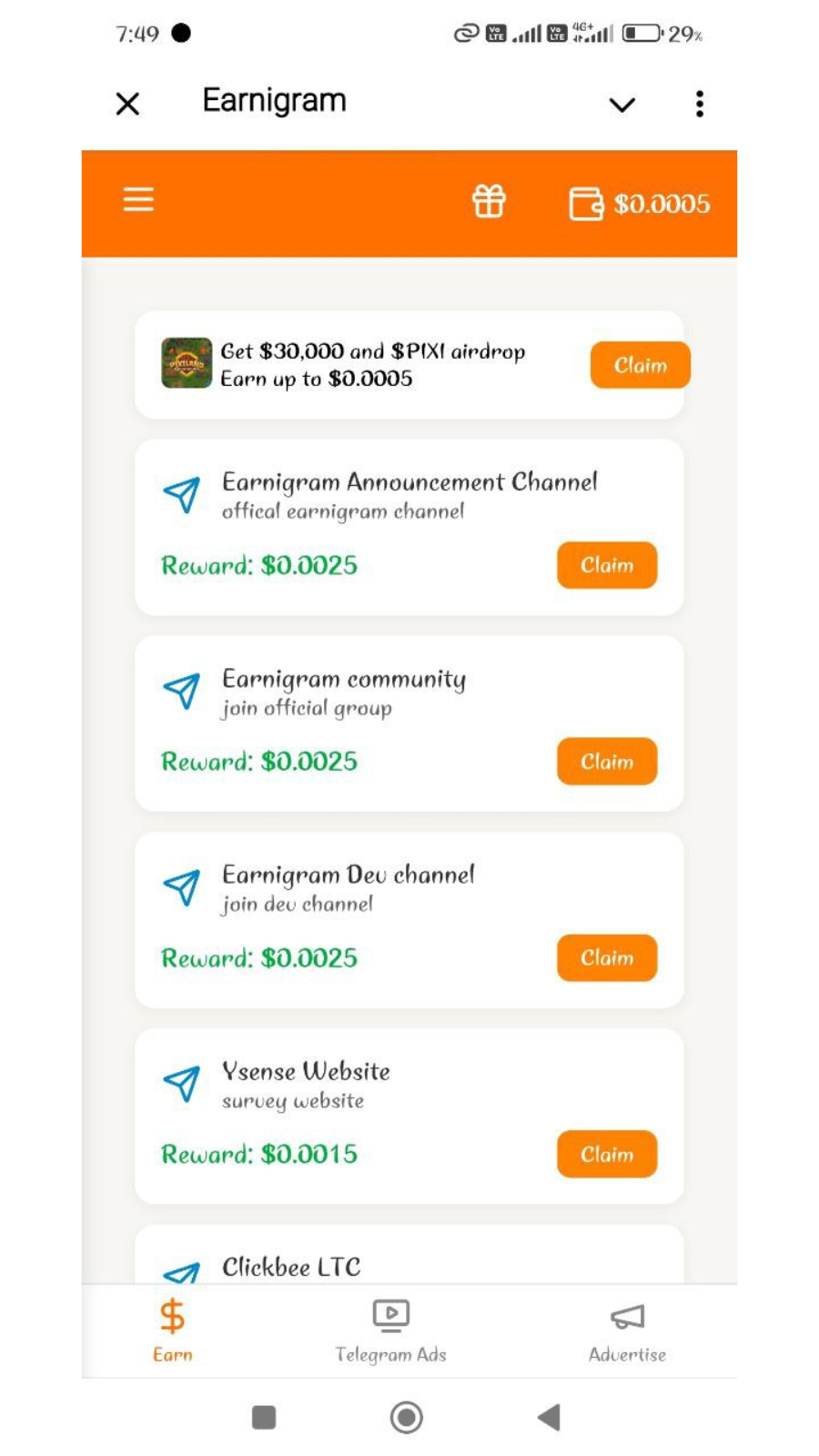 Dapp screenshot