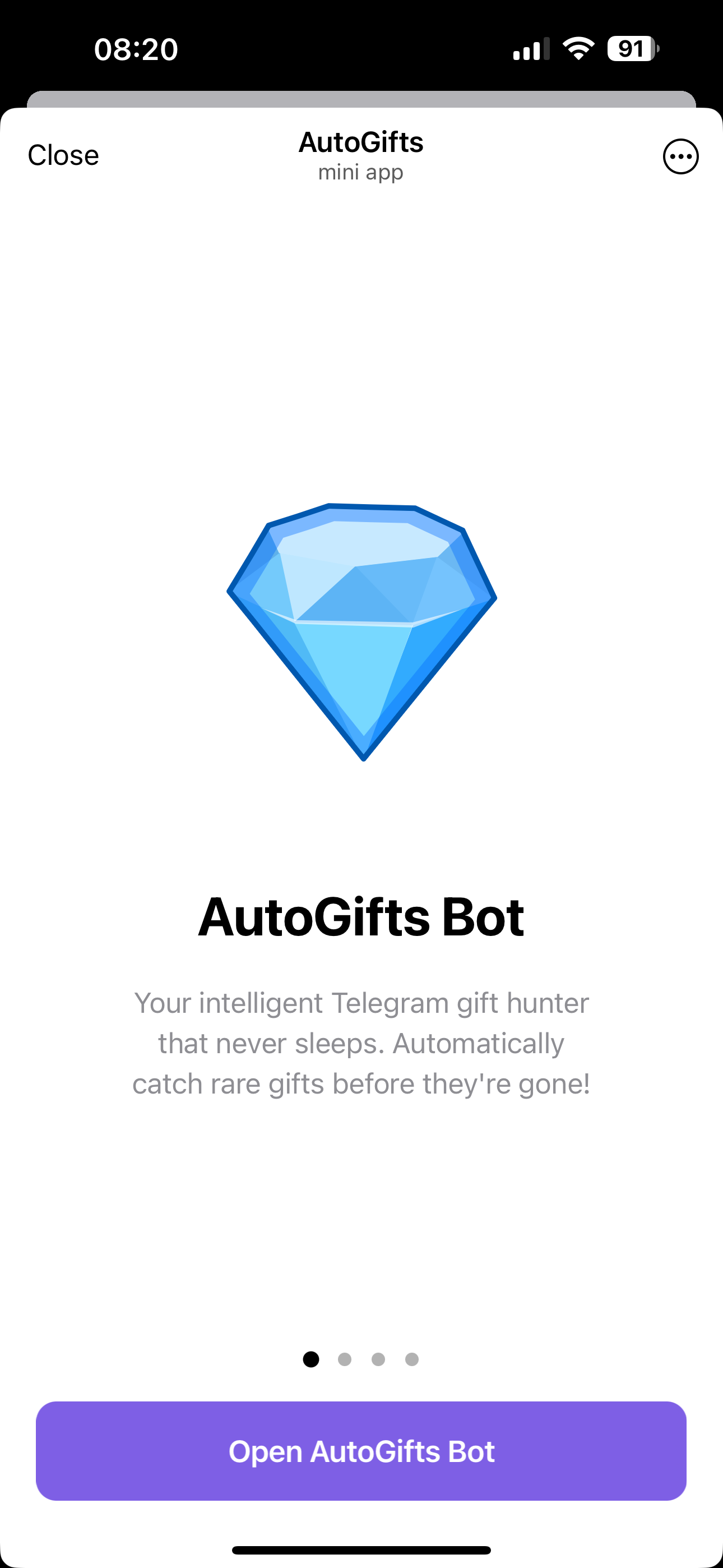 Dapp screenshot