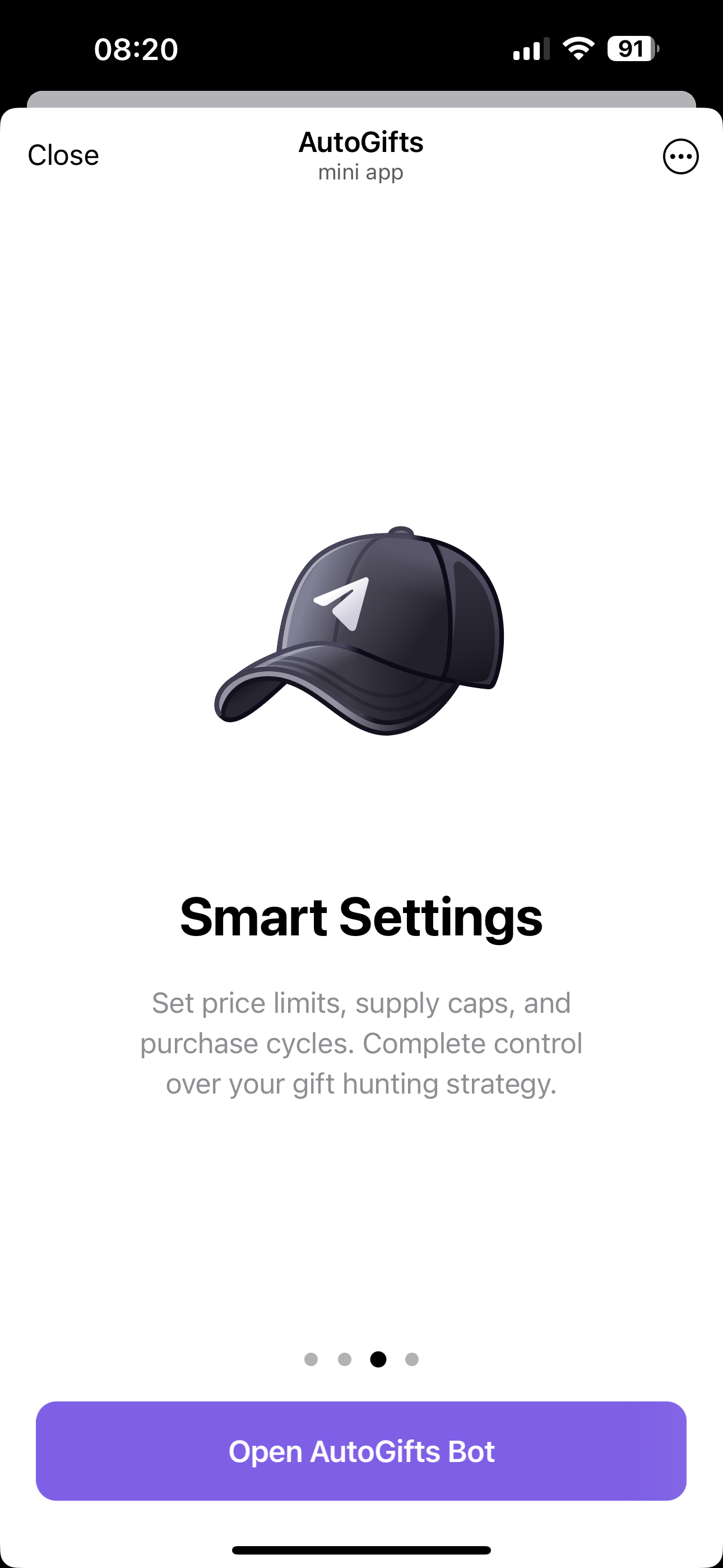 Dapp screenshot