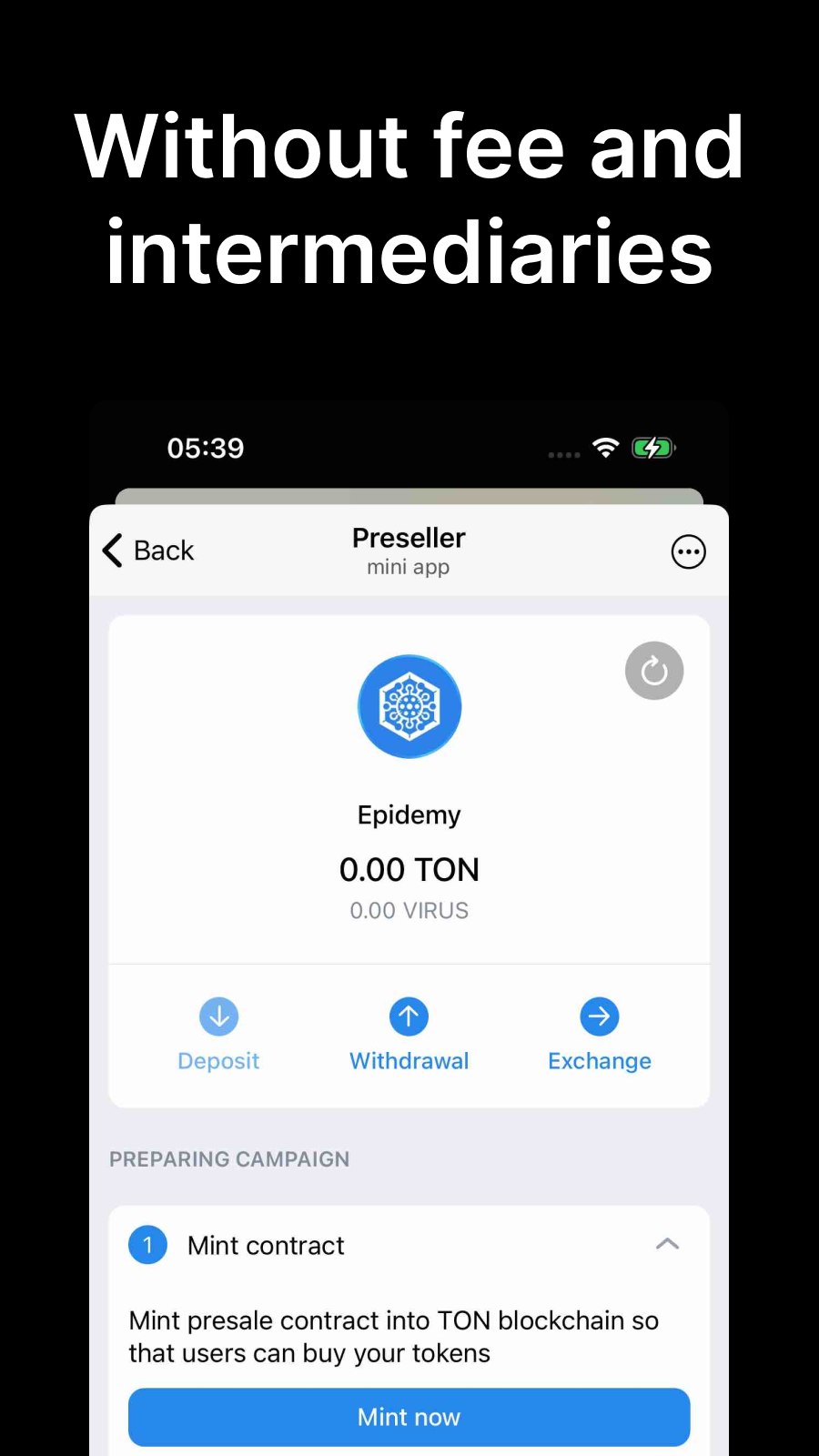 Dapp screenshot
