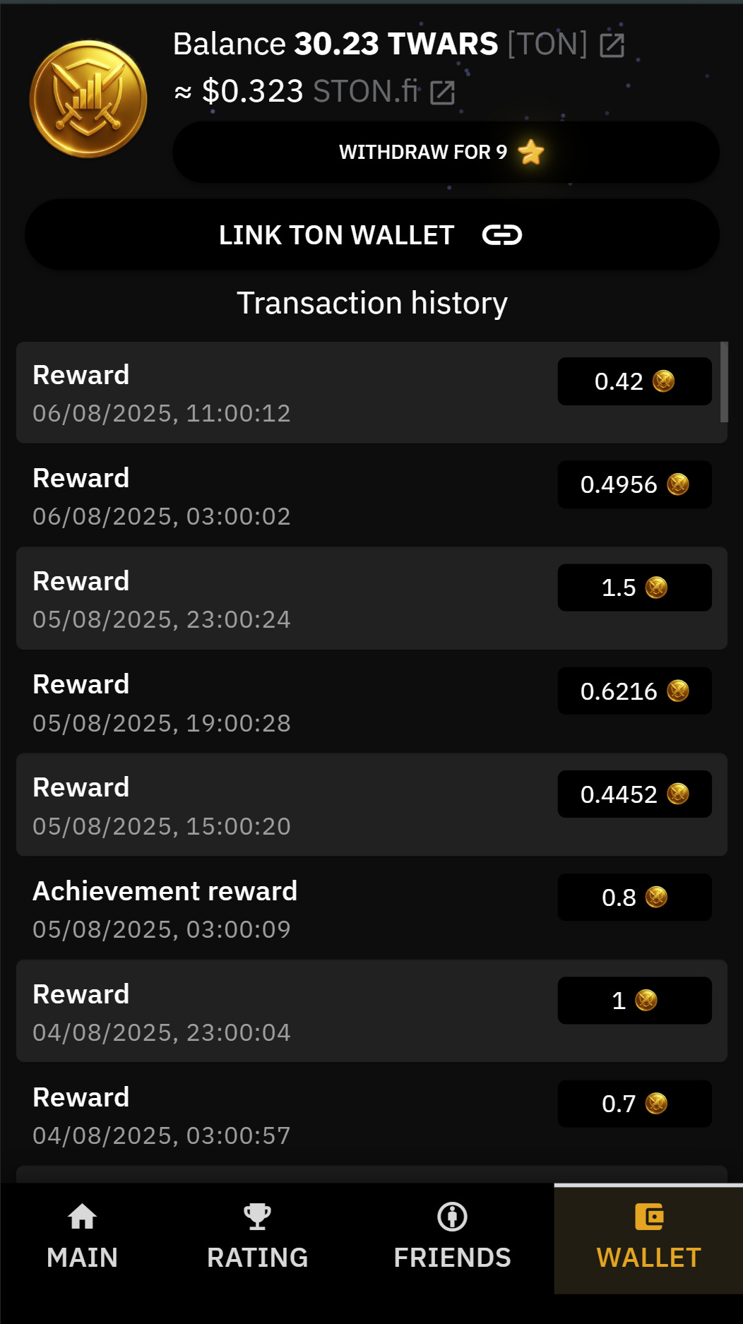 Dapp screenshot