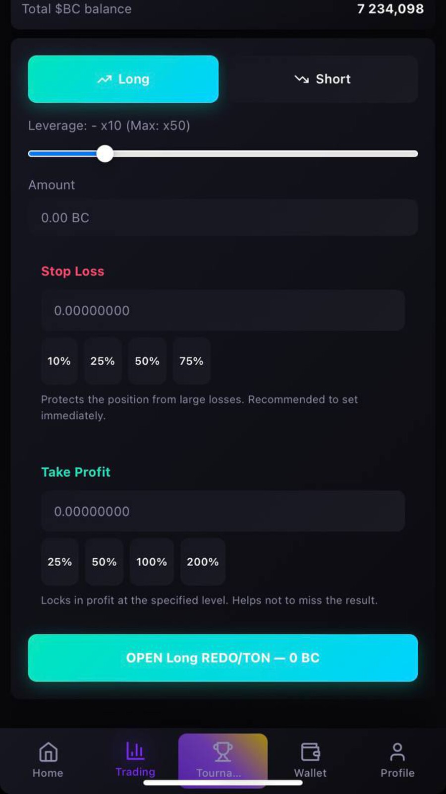 Dapp screenshot