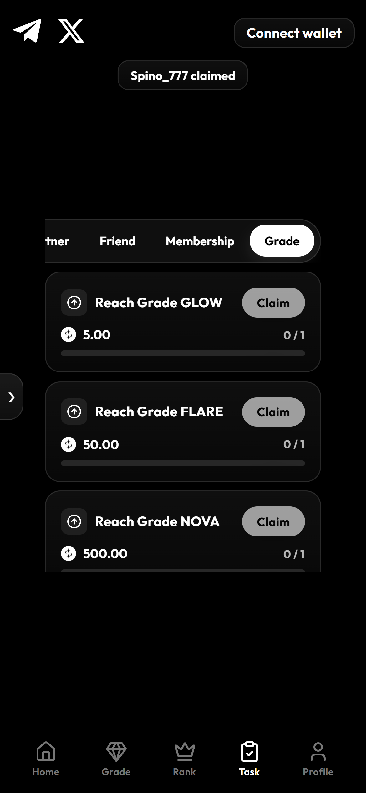 Dapp screenshot