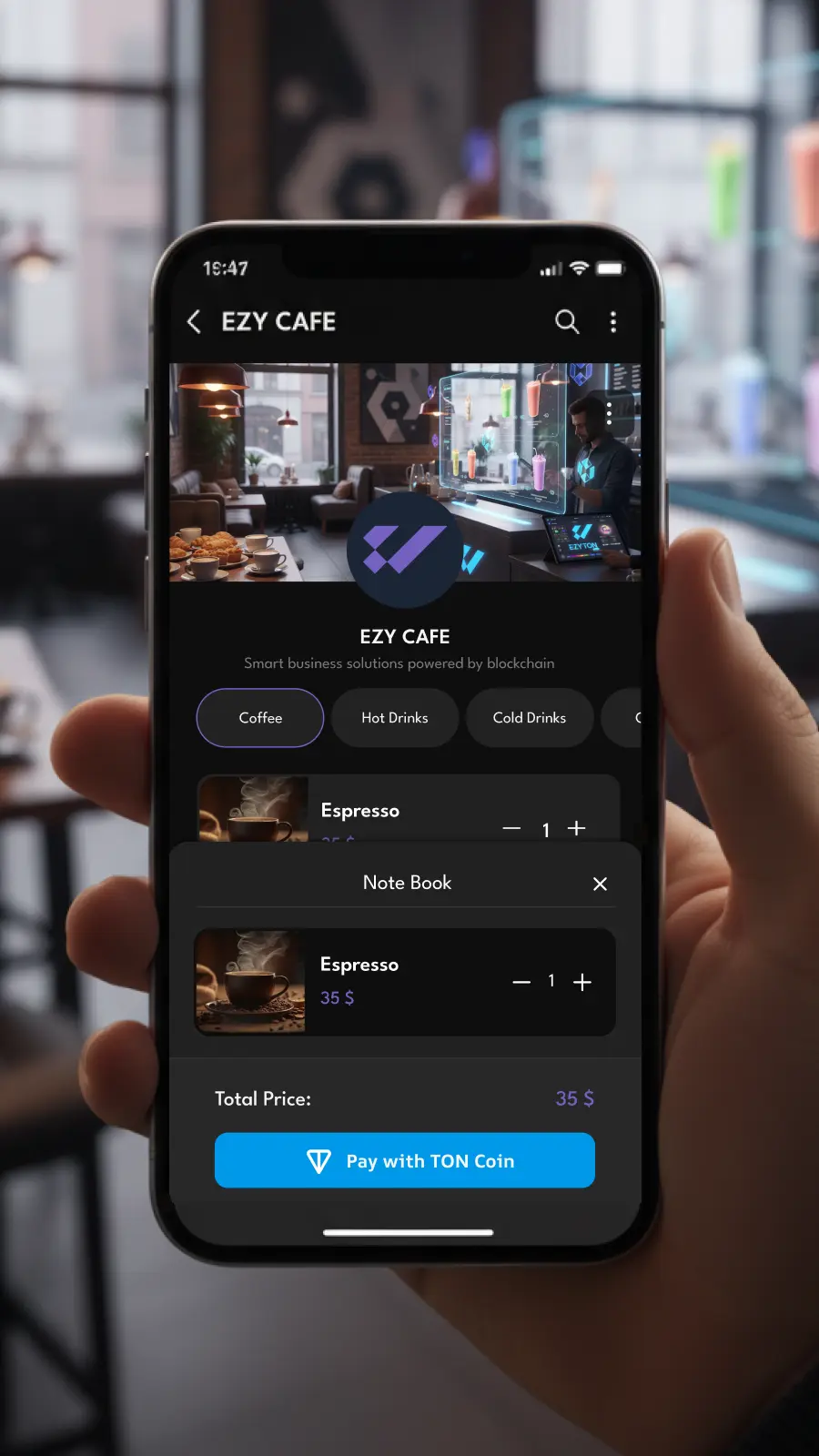 Dapp screenshot