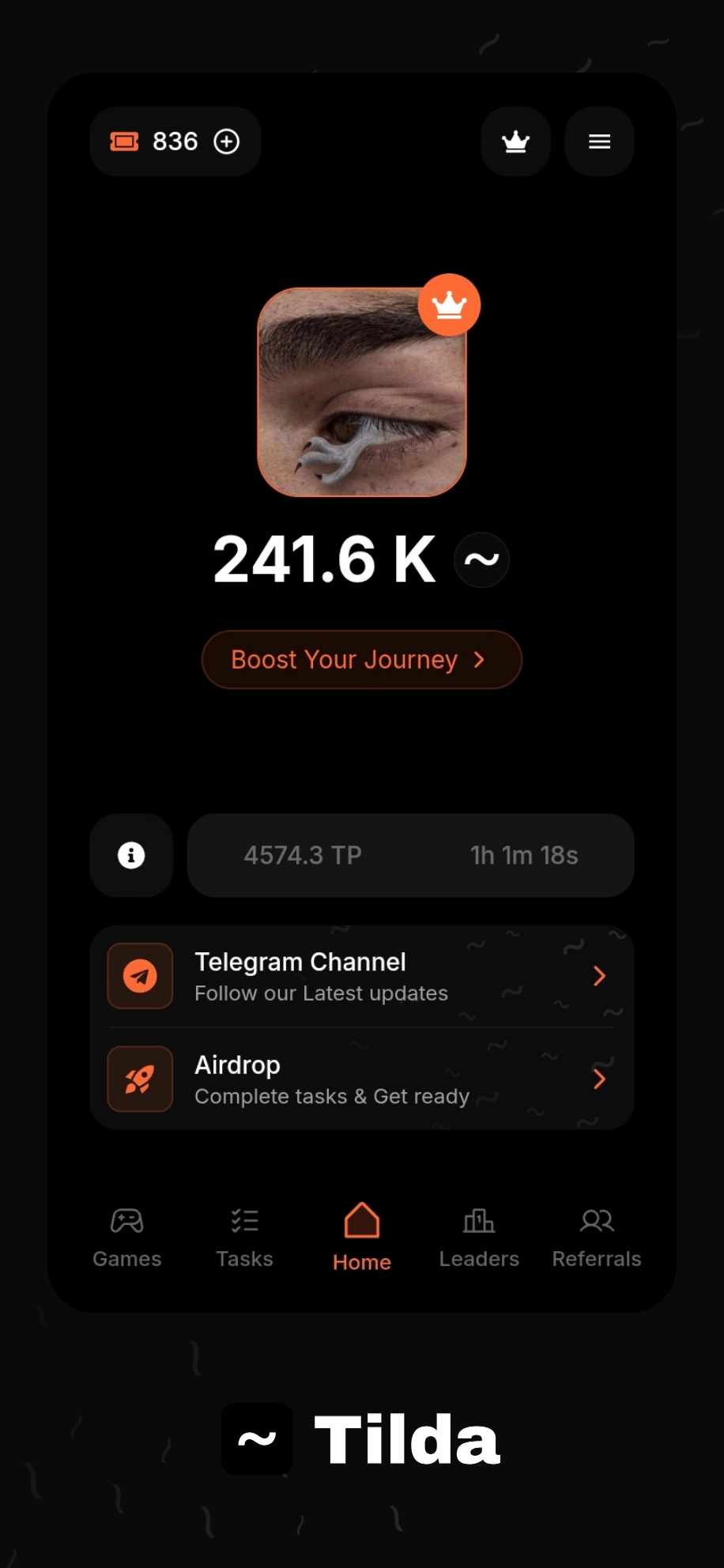 Dapp screenshot