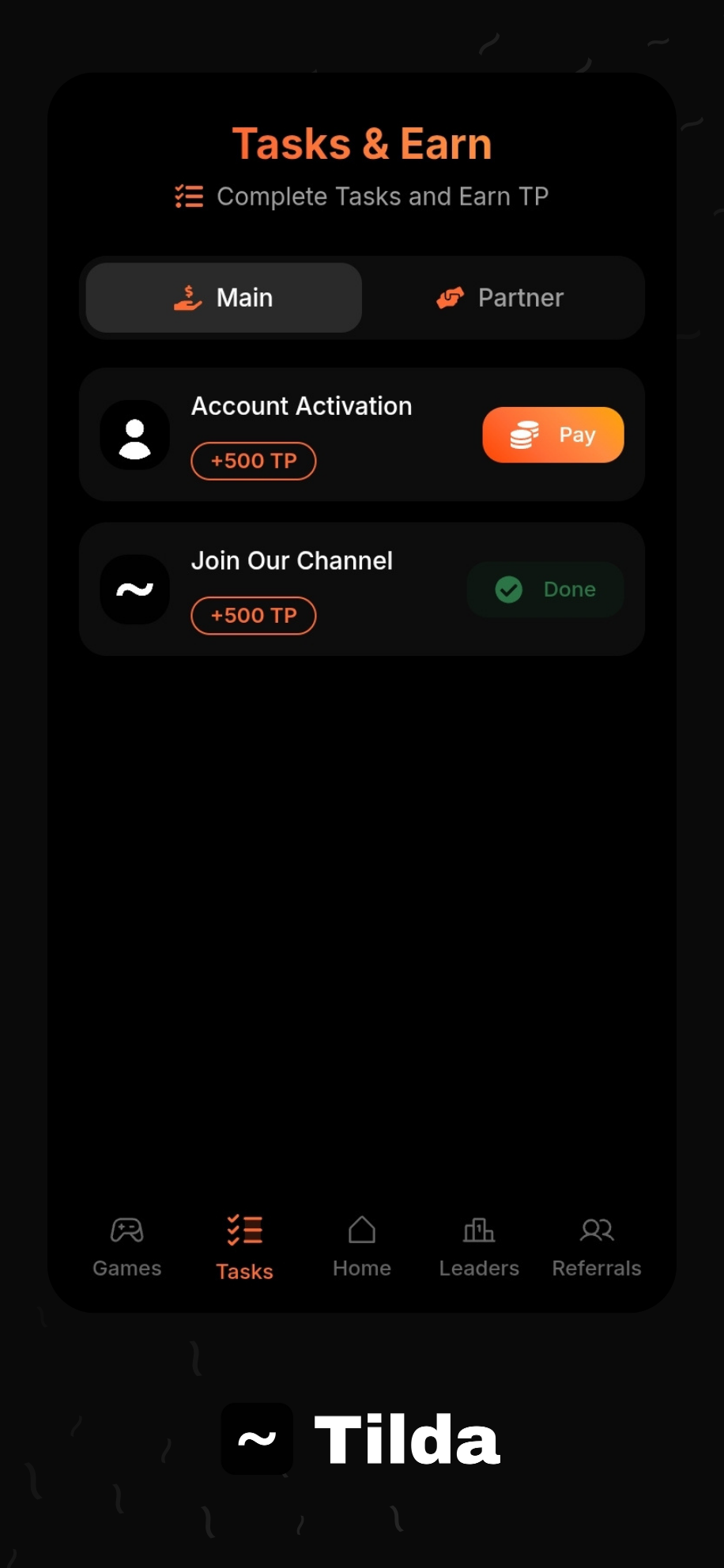 Dapp screenshot