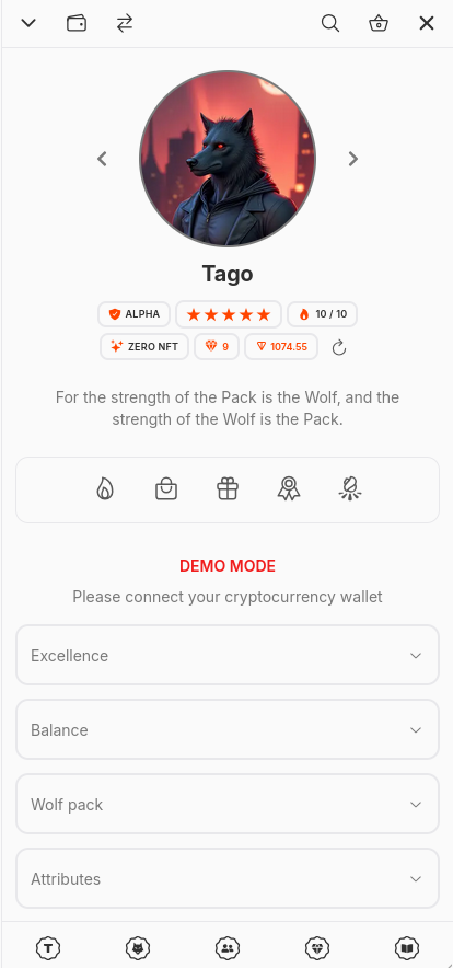 Dapp screenshot