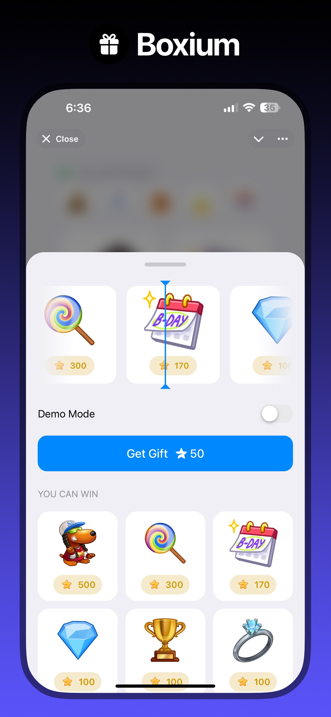 Dapp screenshot