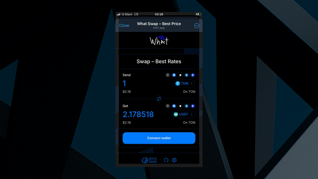 Dapp screenshot