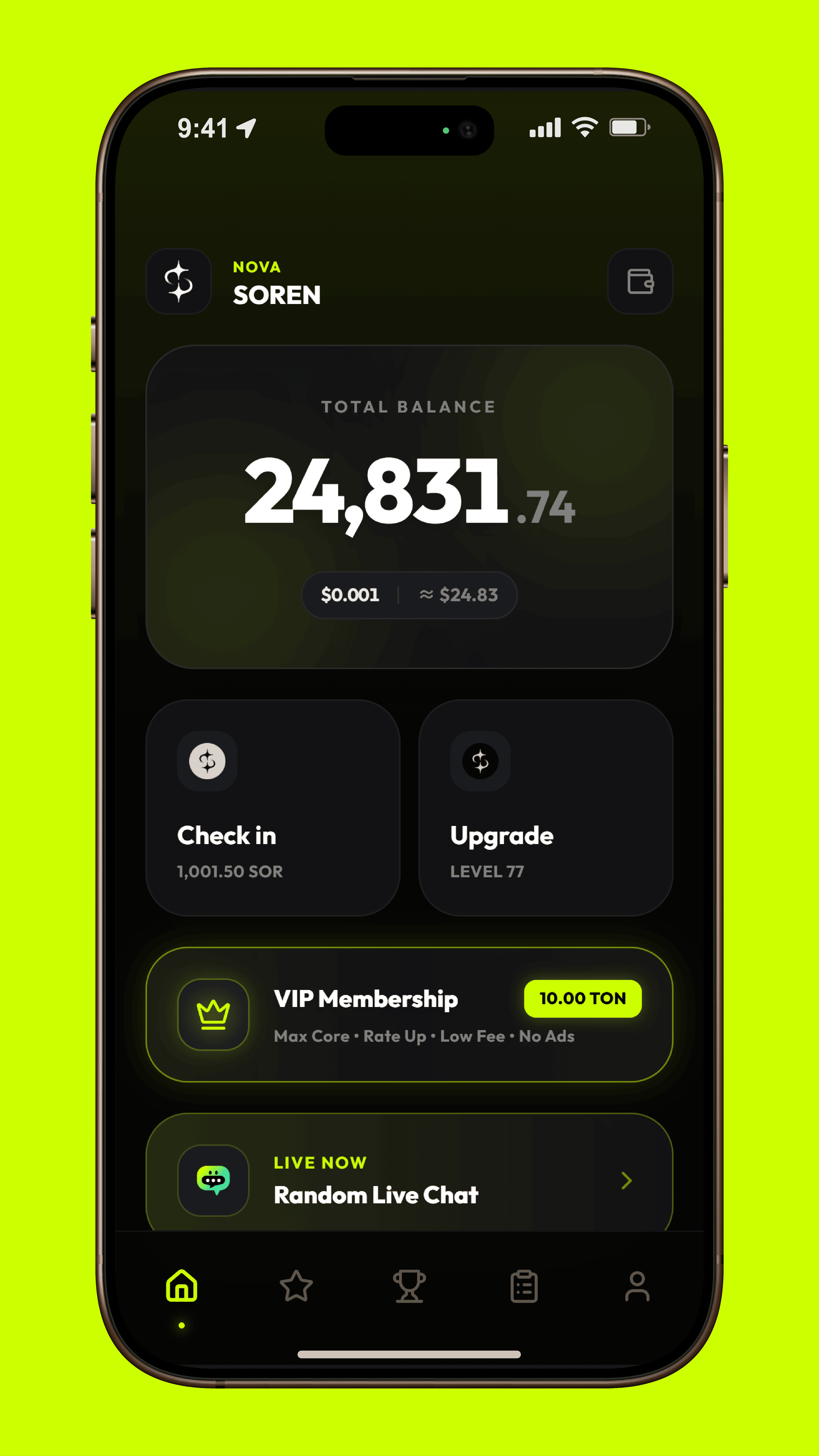 Dapp screenshot
