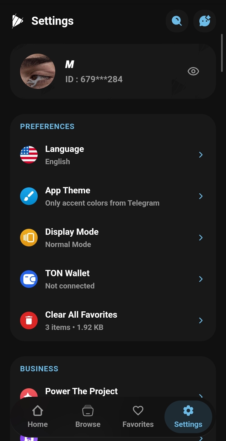 Dapp screenshot