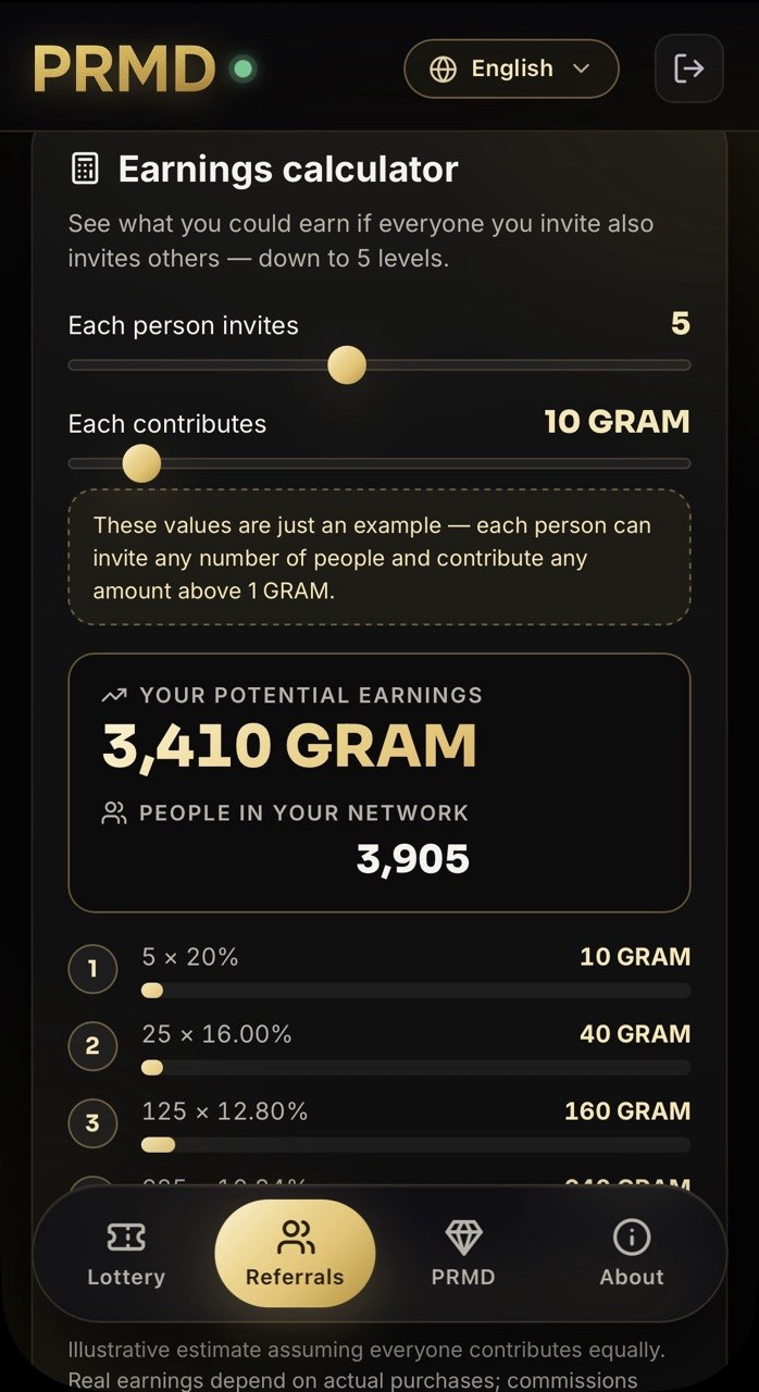Dapp screenshot