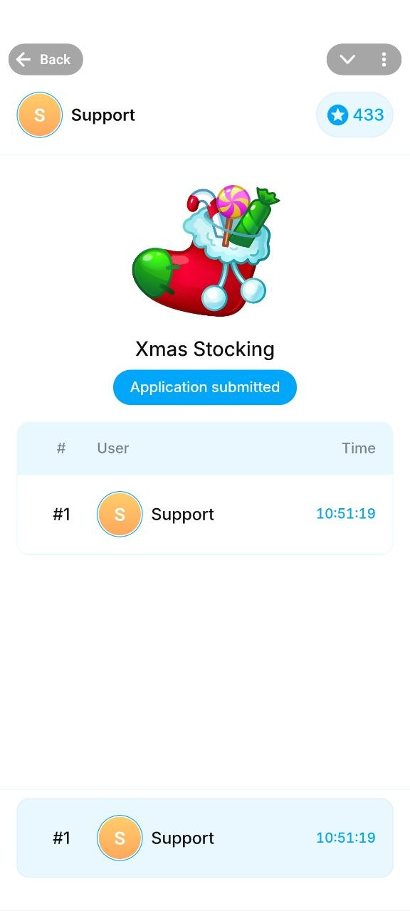 Dapp screenshot