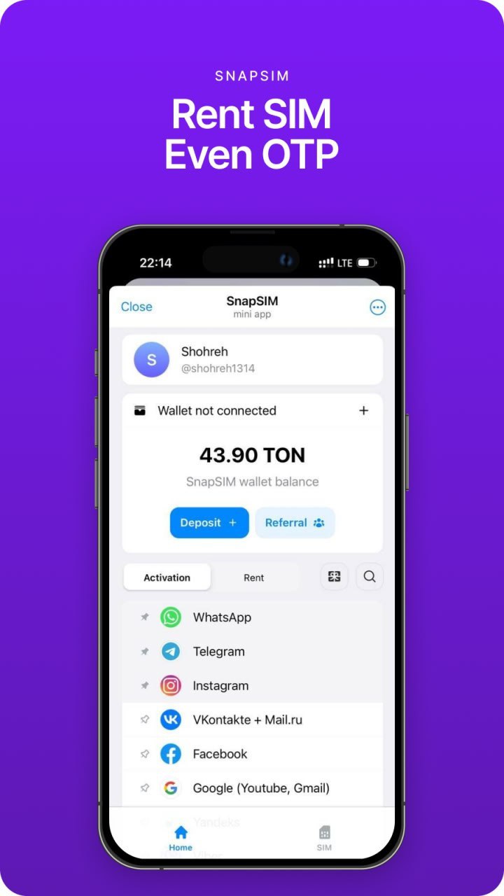 Dapp screenshot