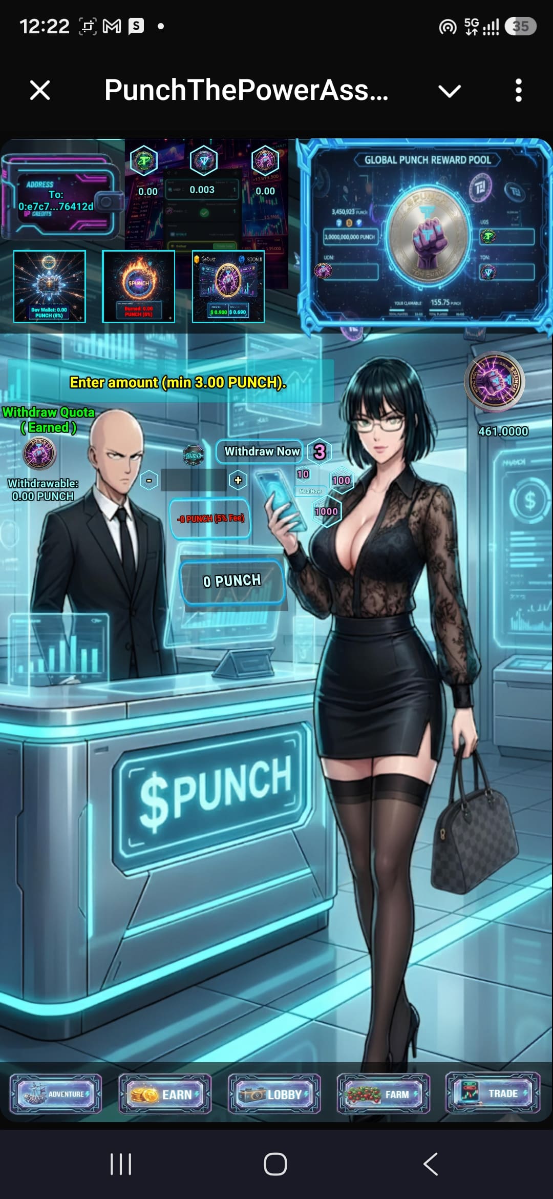 Dapp screenshot
