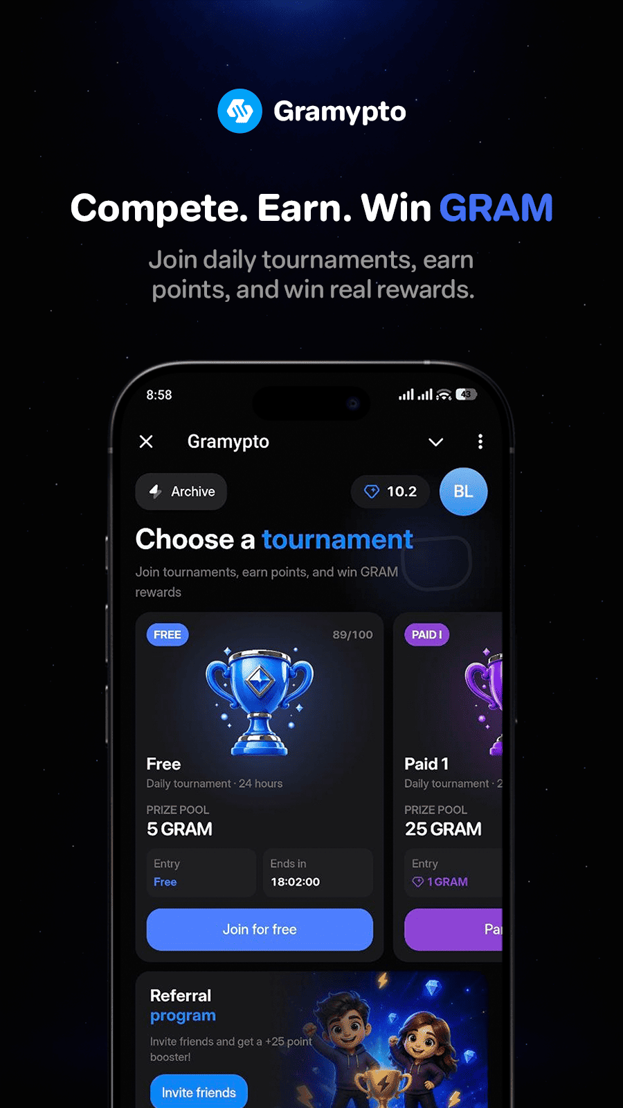 Dapp screenshot
