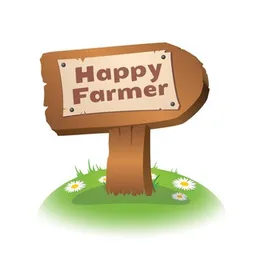 Happy Farmer Game logo logo