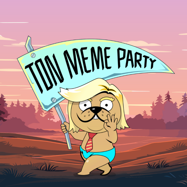 TON Meme Party logo