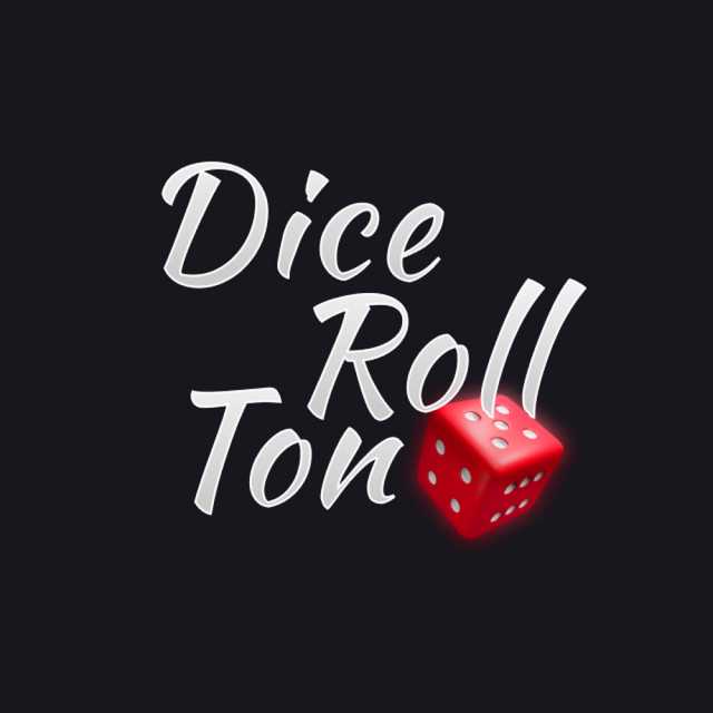 Dice Roll Ton logo logo