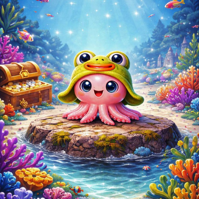 SquidPEPE🦑 logo logo