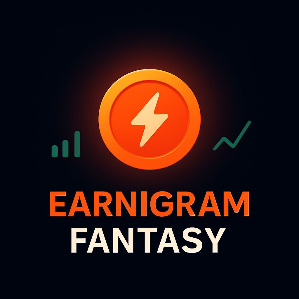 Earnigram Fantasy logo logo