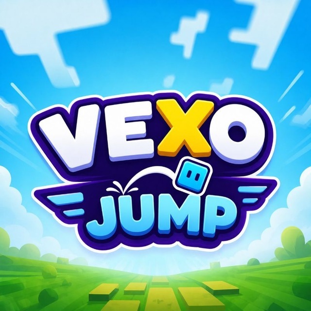 Vexo Jump logo logo