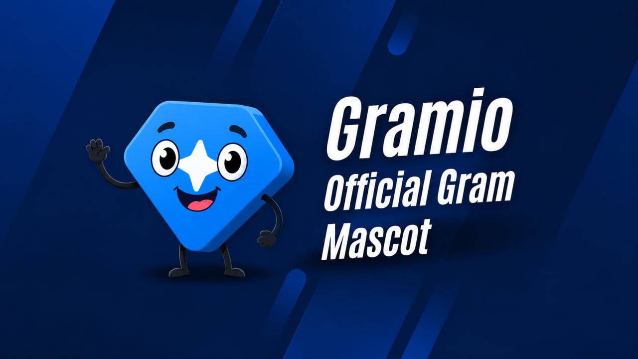 Official Gram mascot (GRAMIO)