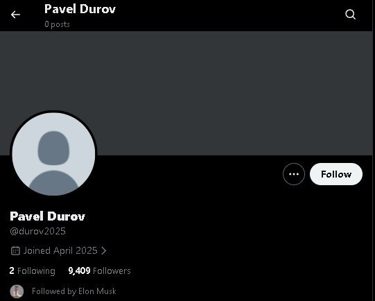 Pavel Durov 2025 (DUROV2025)