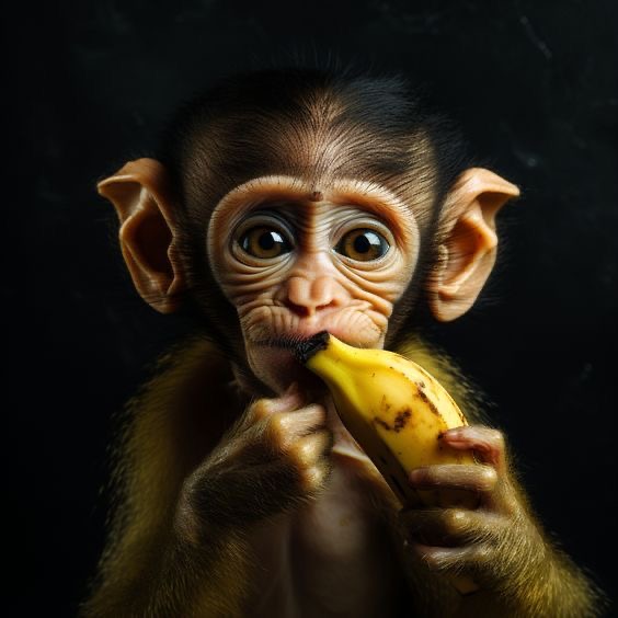 Monkey with banana  (Monkban)